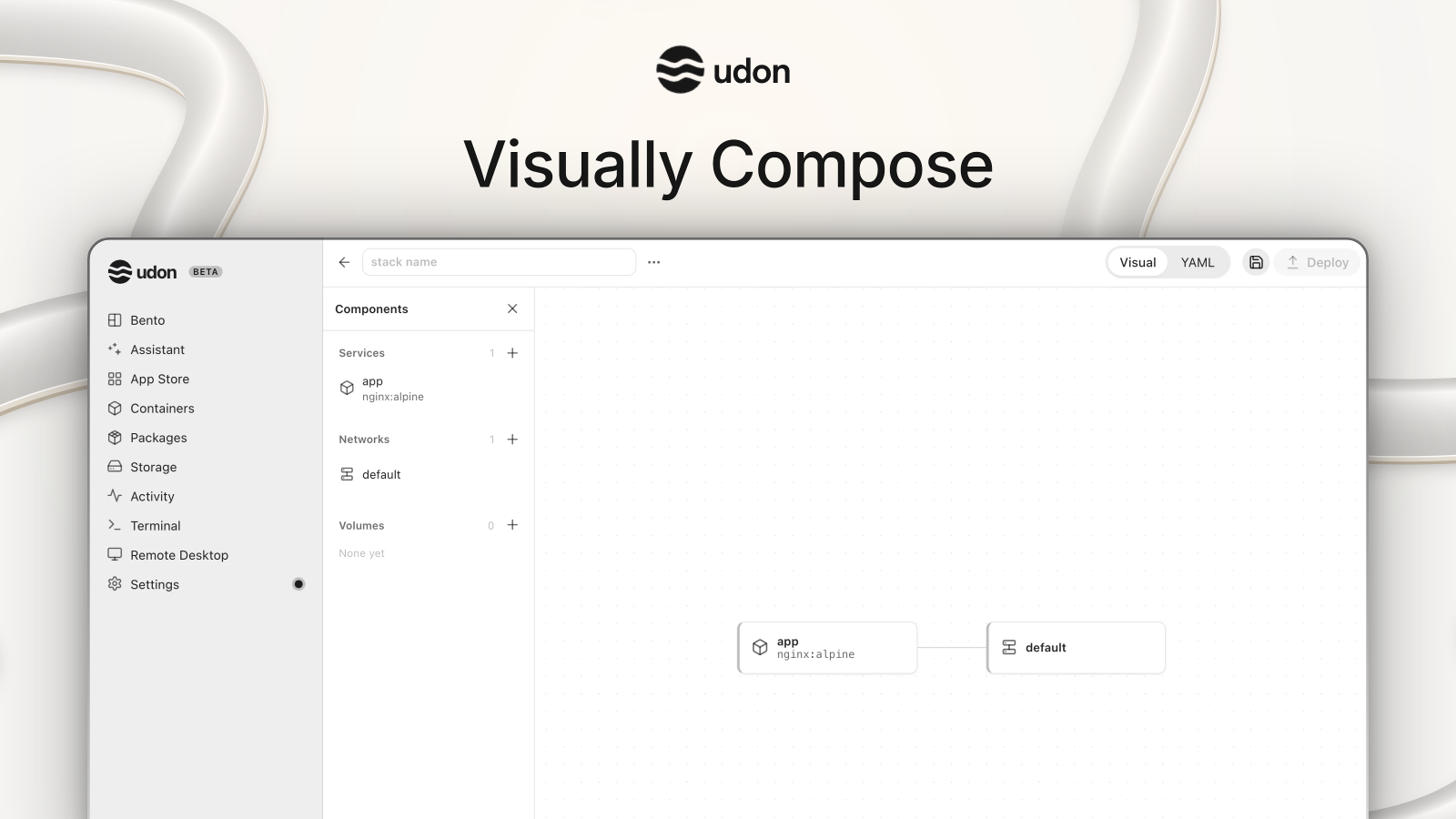 Visually Compose, light preview
